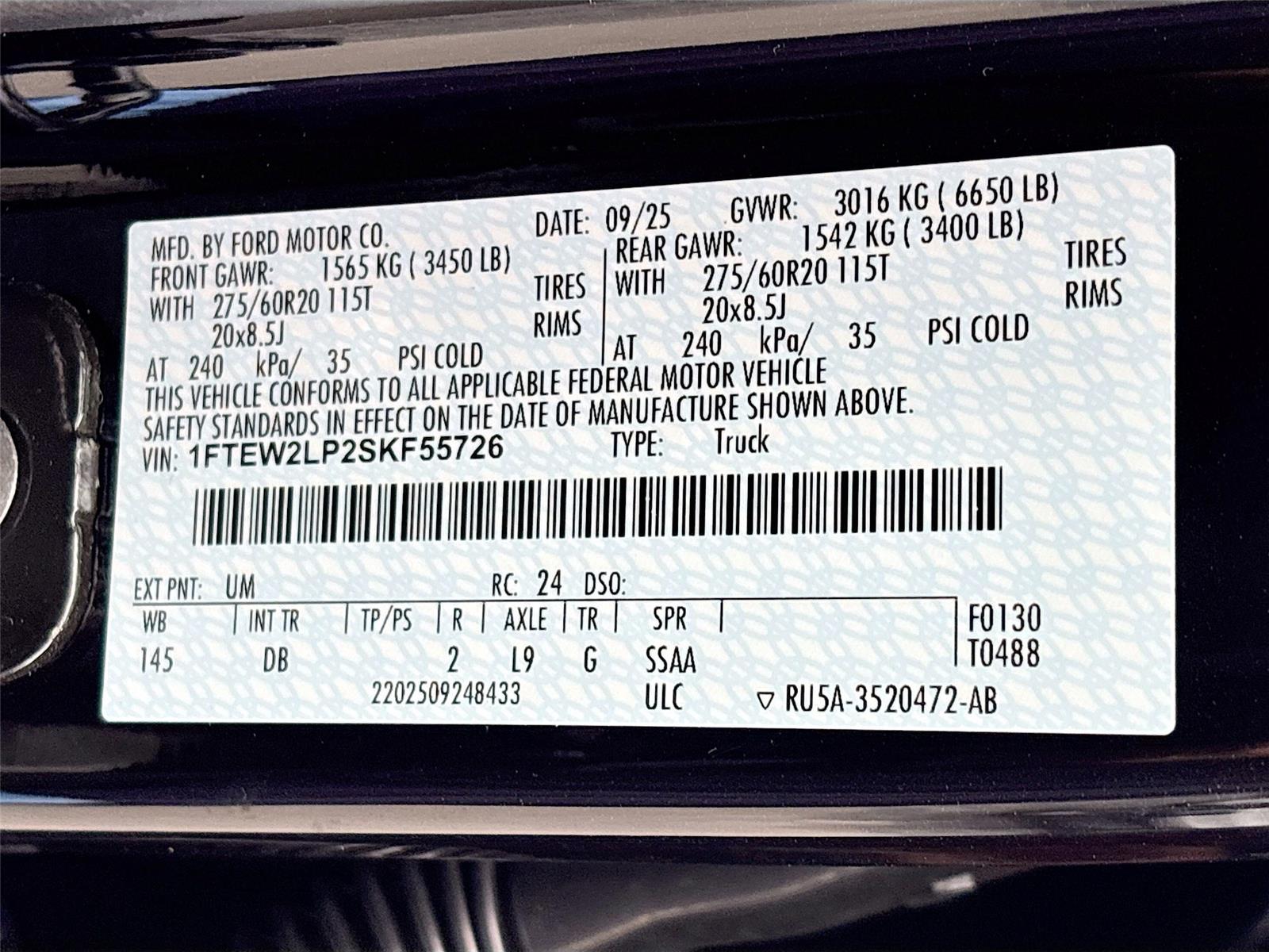 2025 Ford F-150 STX
