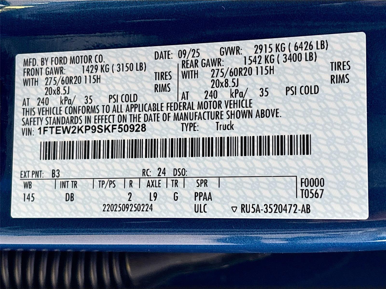 2025 Ford F-150 STX
