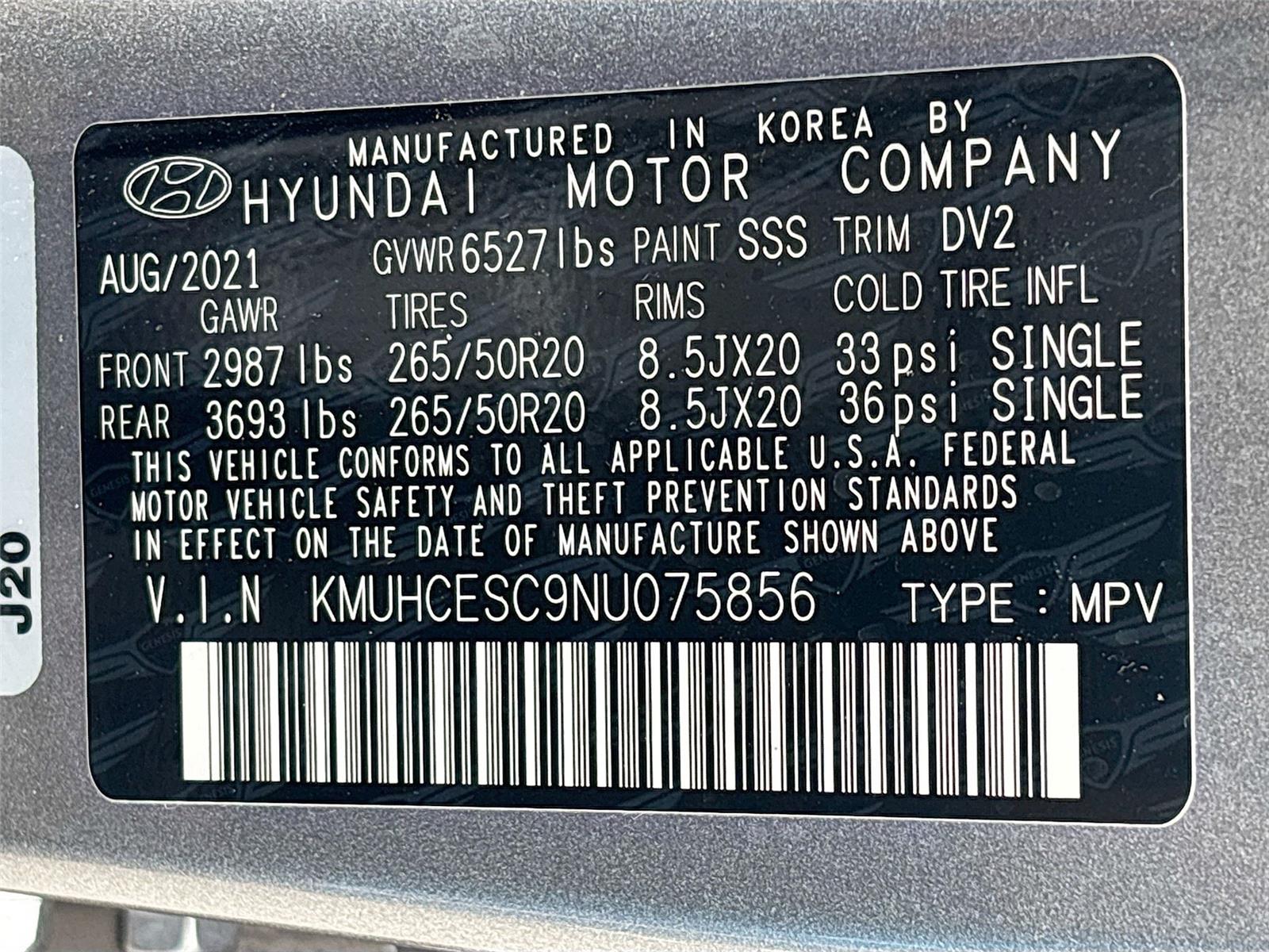 2022 Genesis GV80 Advanced +