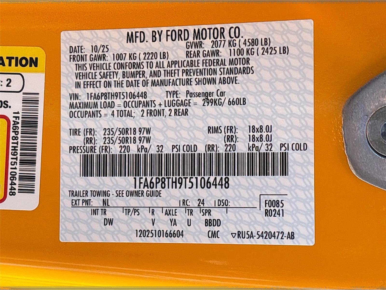 2026 Ford Mustang EcoBoost