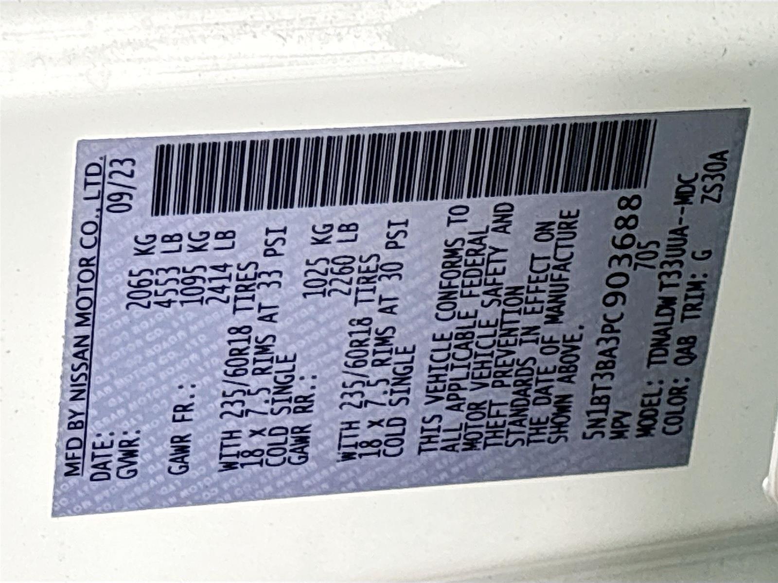 2023 Nissan Rogue SV