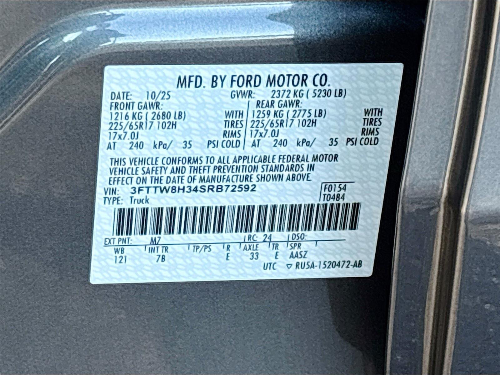 2025 Ford Maverick XLT