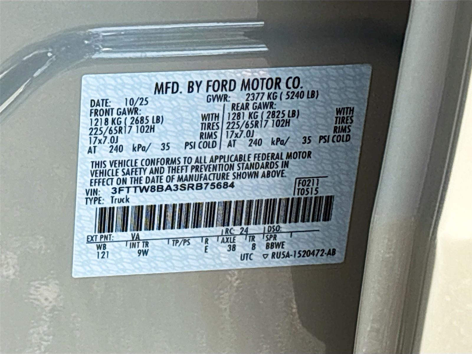 2025 Ford Maverick XL