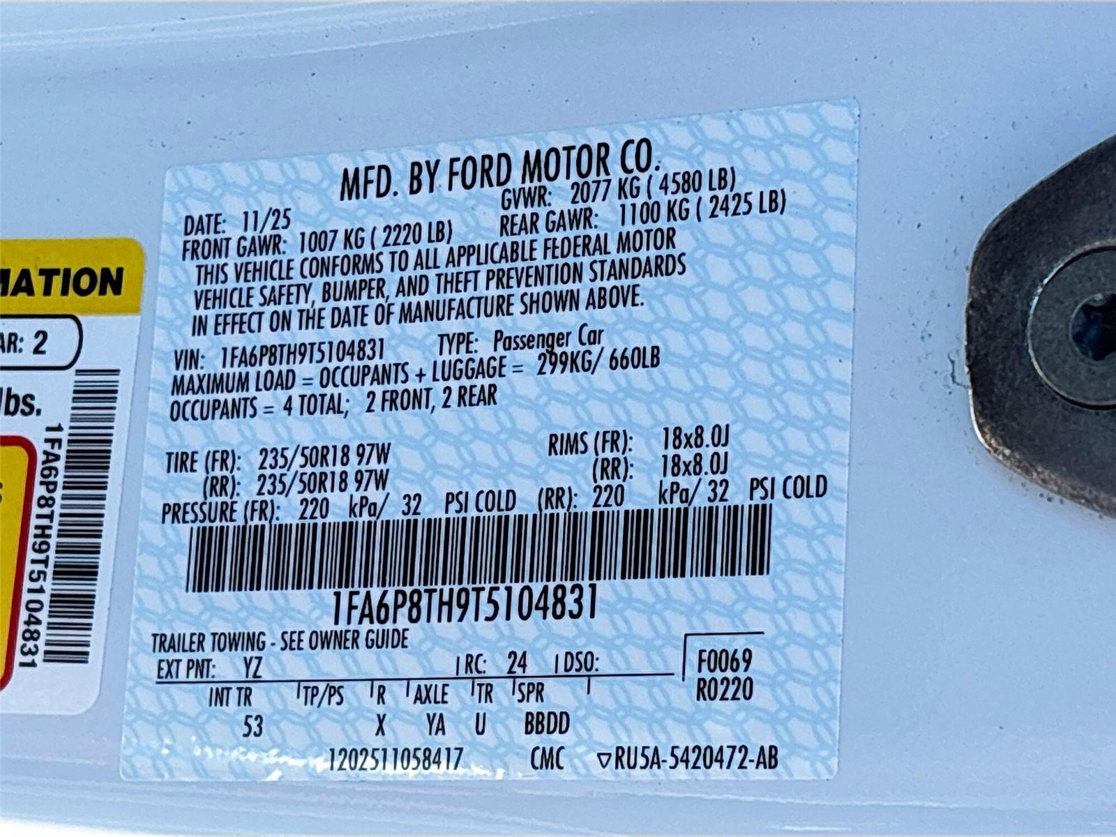 2026 Ford Mustang EcoBoost Premium