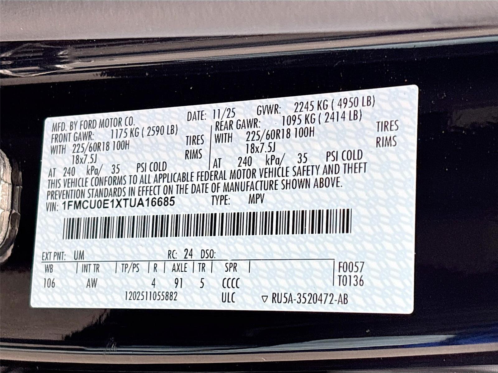 2026 Ford Escape PHEV