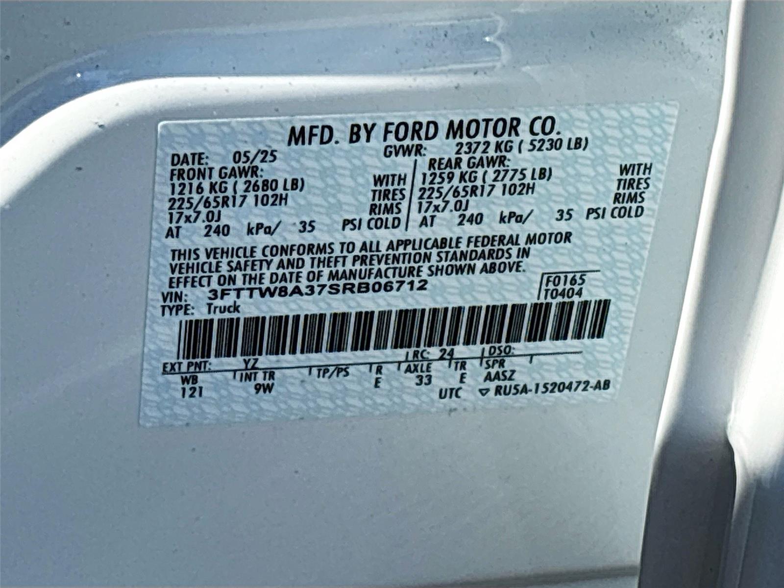 2025 Ford Maverick XL