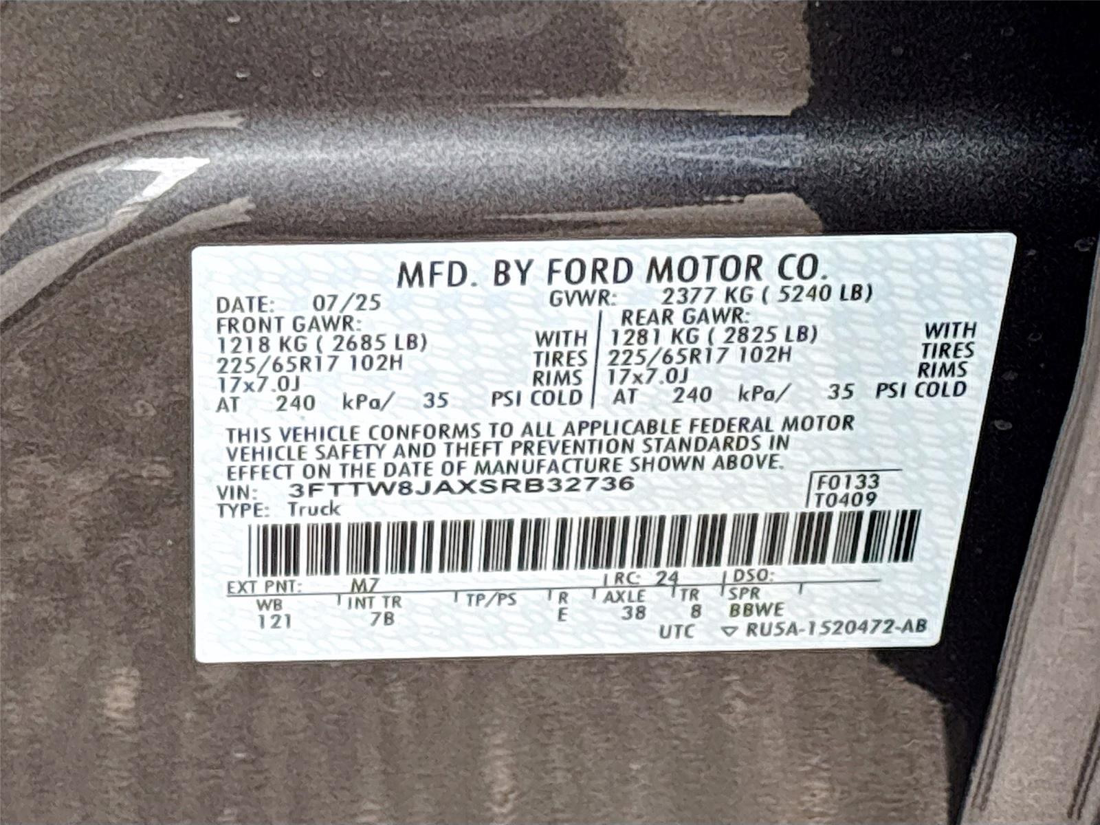 2025 Ford Maverick XLT