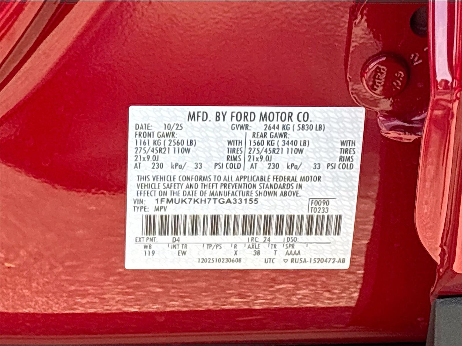 2026 Ford Explorer ST-Line