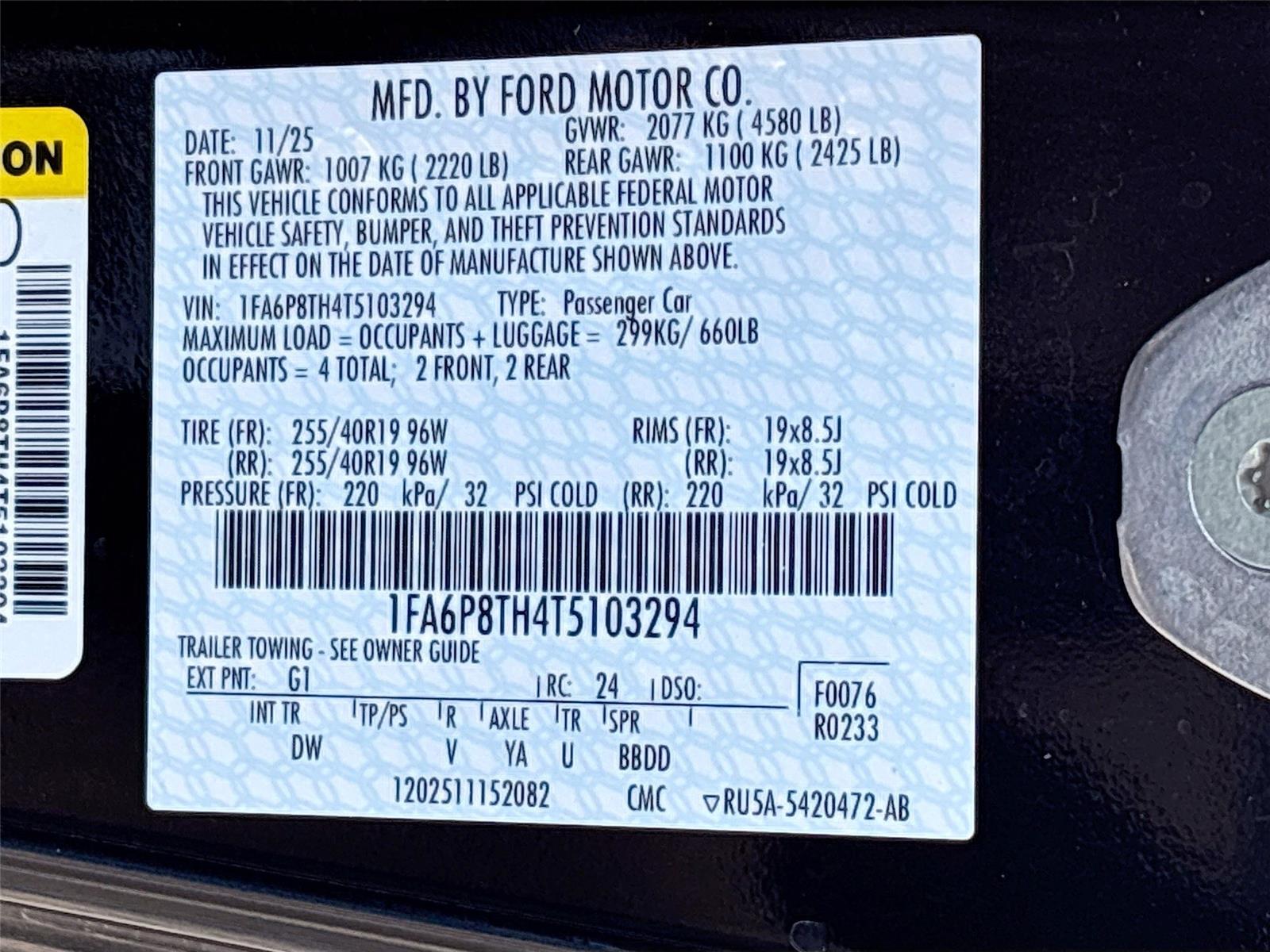 2026 Ford Mustang EcoBoost