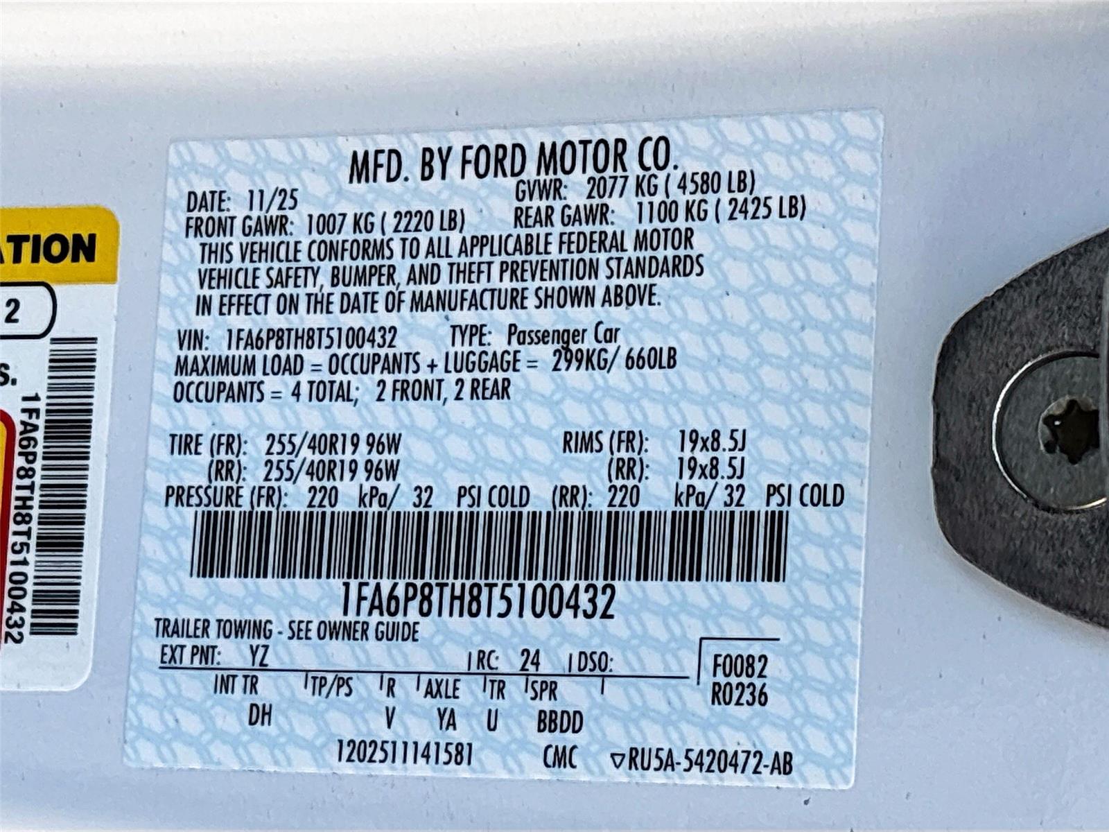 2026 Ford Mustang EcoBoost