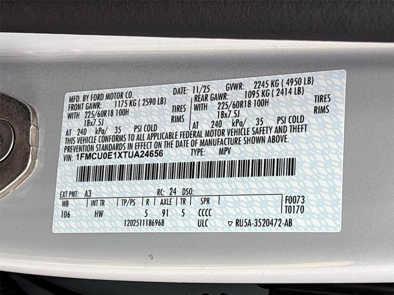 2026 Ford Escape PHEV