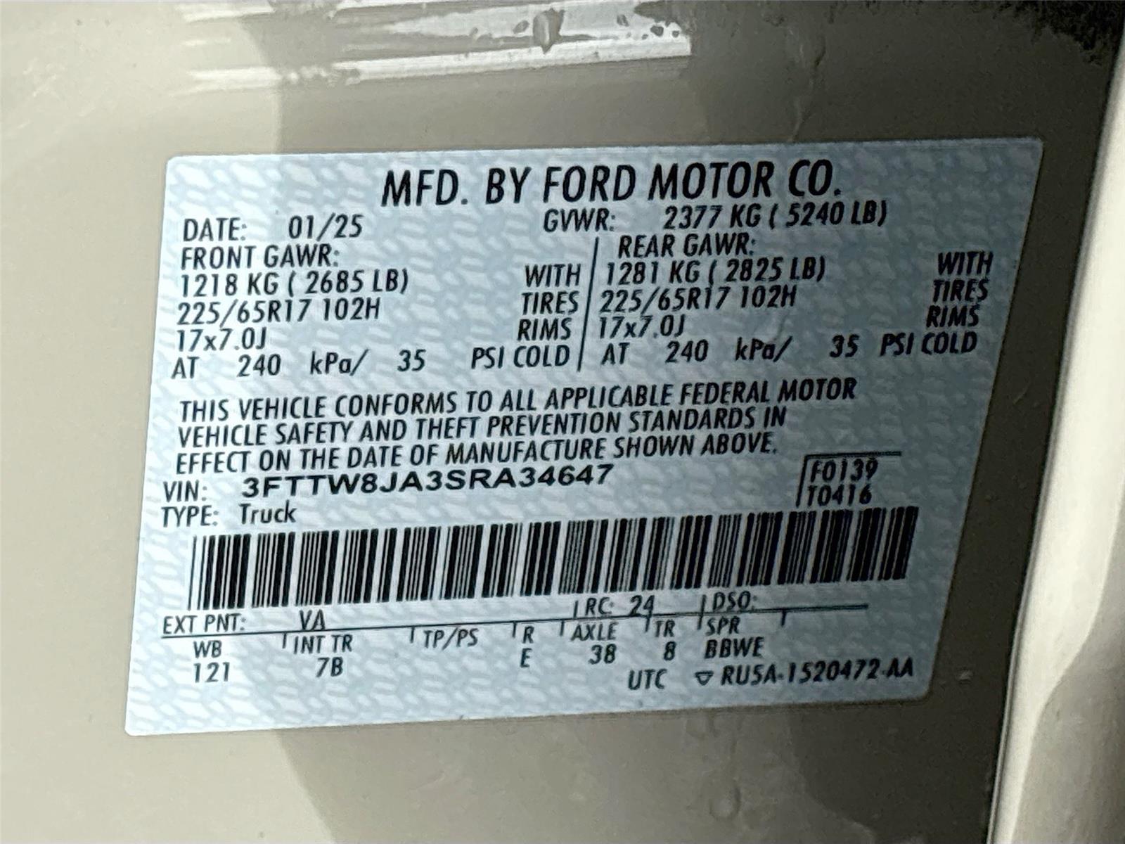 2025 Ford Maverick XLT