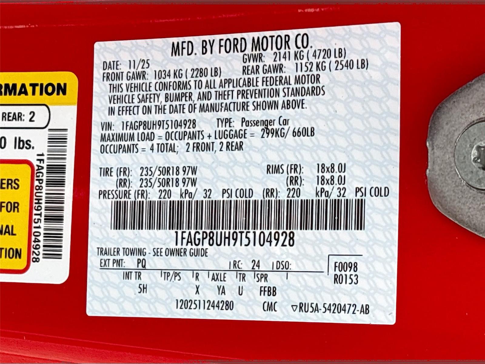 2026 Ford Mustang EcoBoost Premium