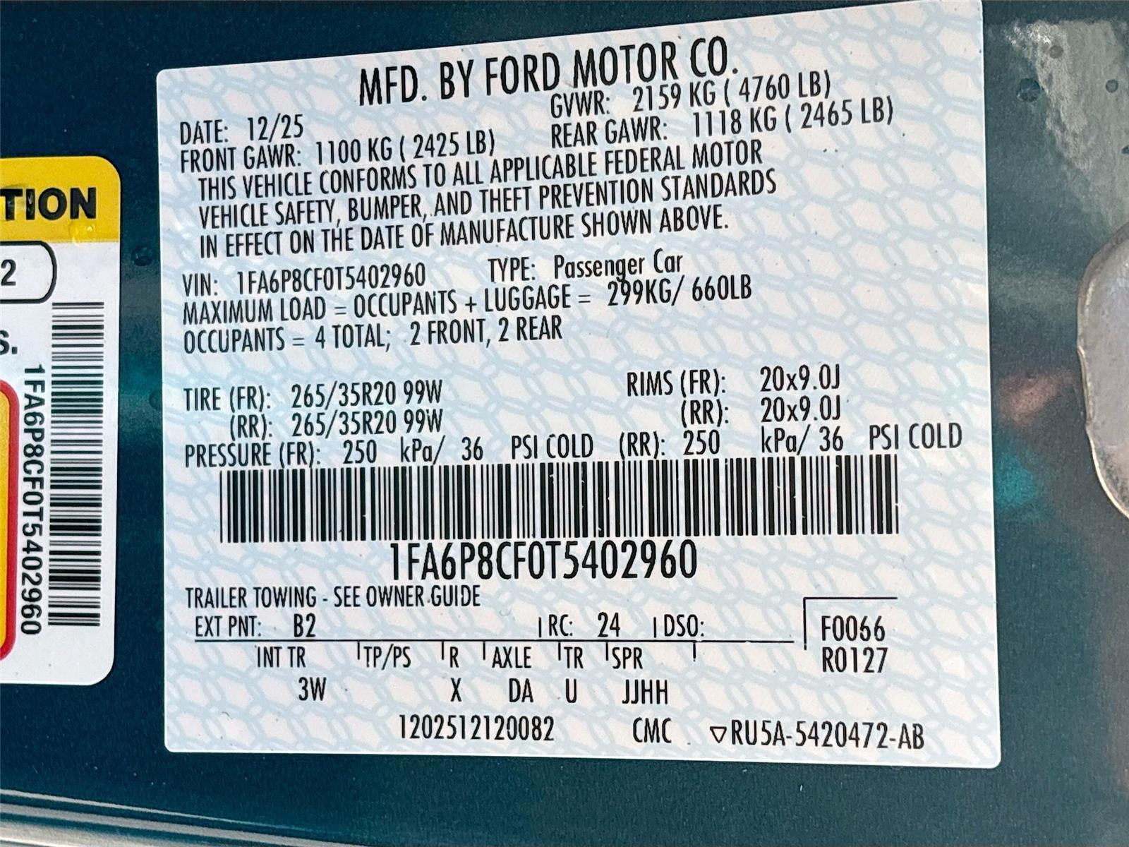 2026 Ford Mustang GT Premium