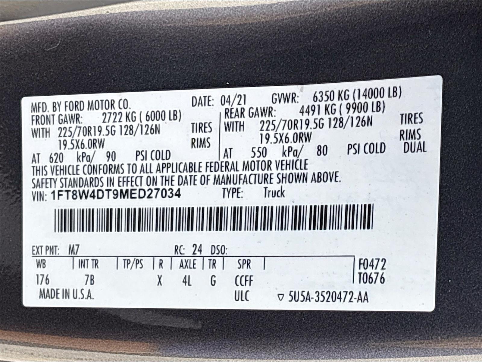 2021 Ford Super Duty F-450 DRW Platinum