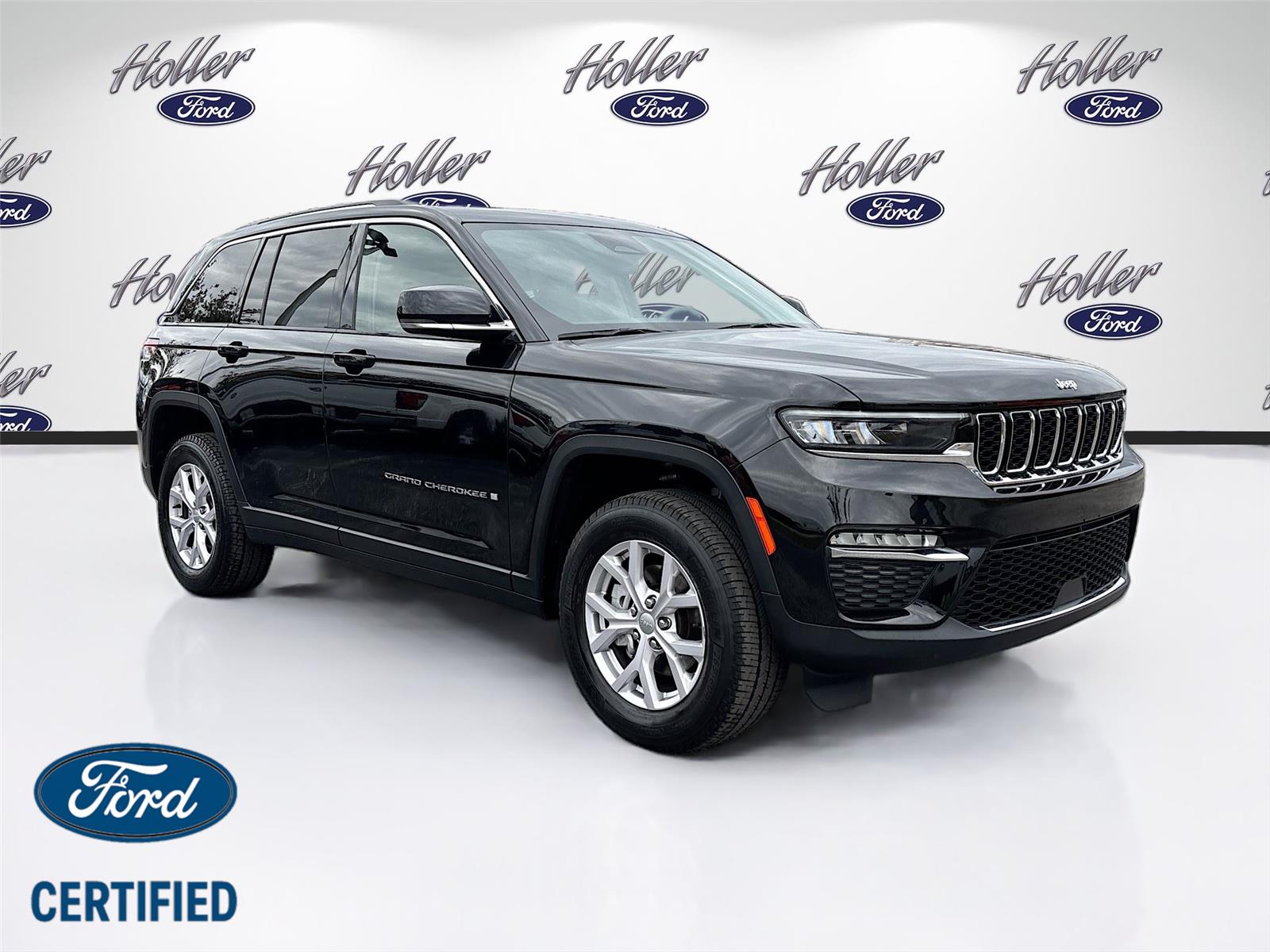 Diamond Black Crystal Pearlcoat 2022 Jeep Grand Cherokee Limited 4WD SUV / Crossover Four-Wheel Drive 8-Speed Automatic