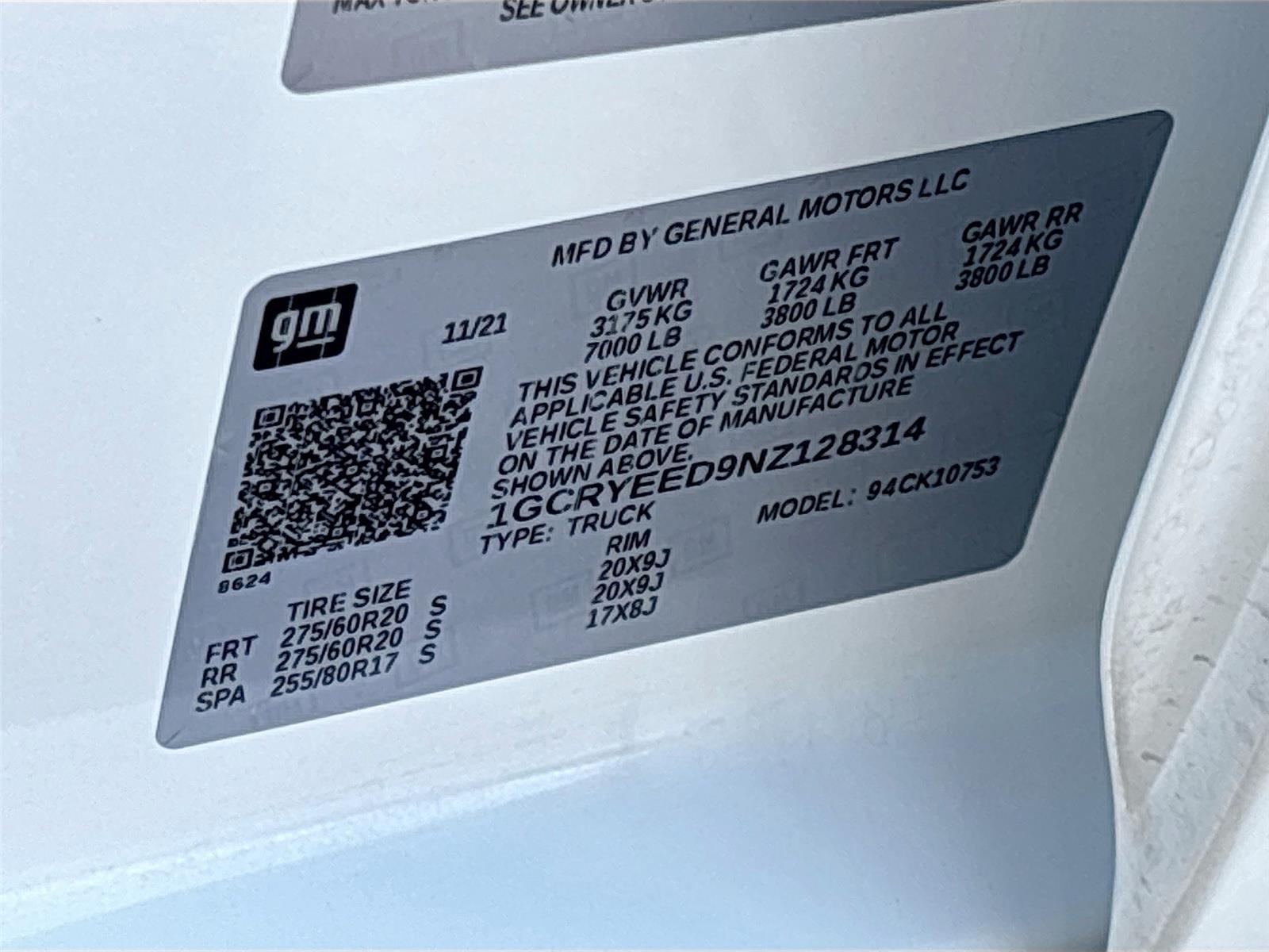 2022 Chevrolet Silverado 1500 LTD RST