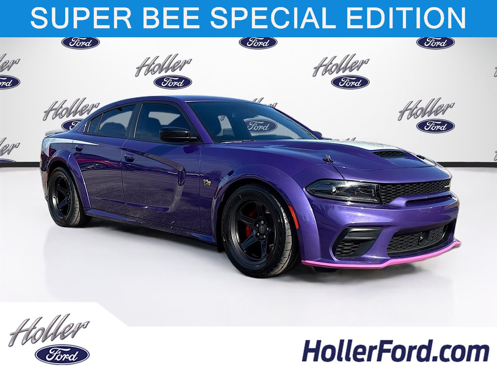 Purple (Plum Crazy Pearlcoat) 2023 Dodge Charger Scat Pack Widebody RWD Sedan Rear-Wheel Drive 8-Speed Automatic