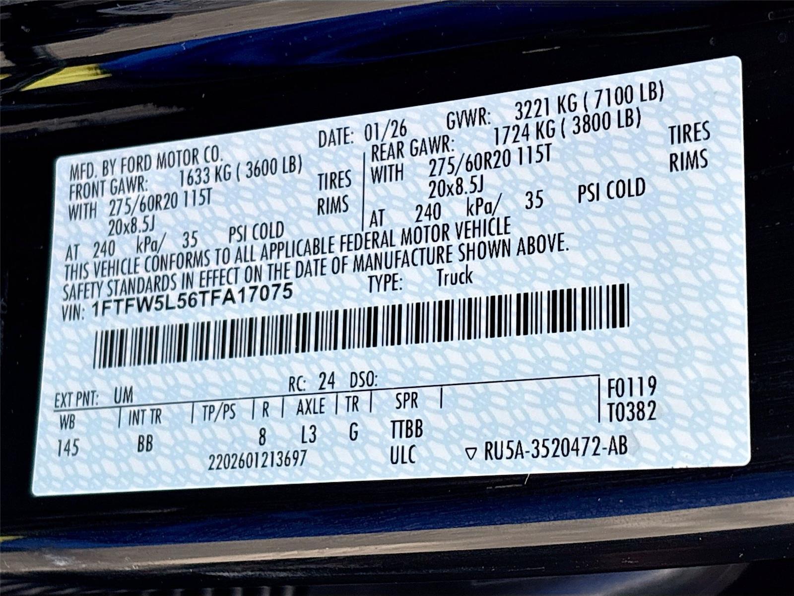 2026 Ford F-150 LARIAT