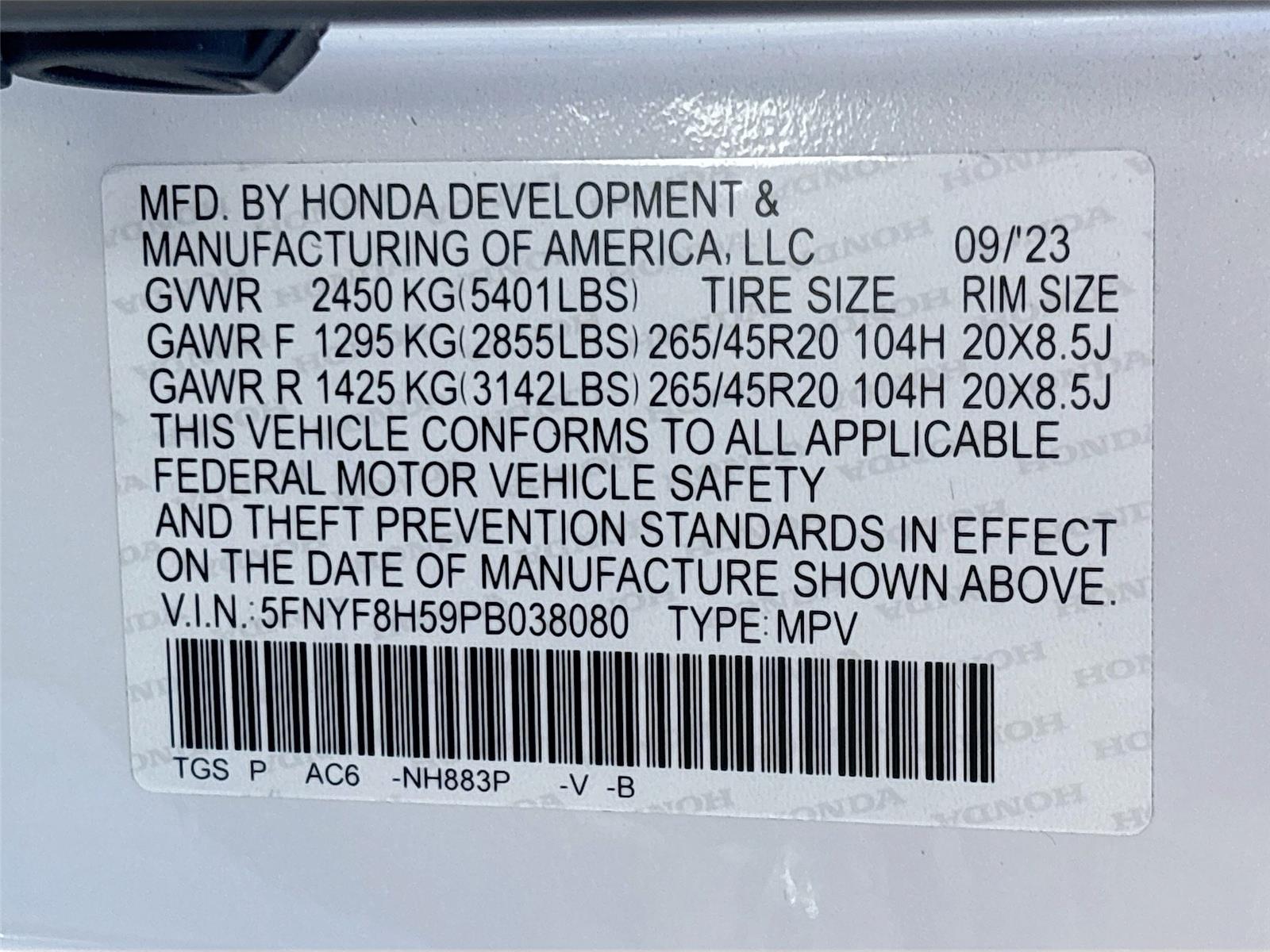 2023 Honda Passport EX-L