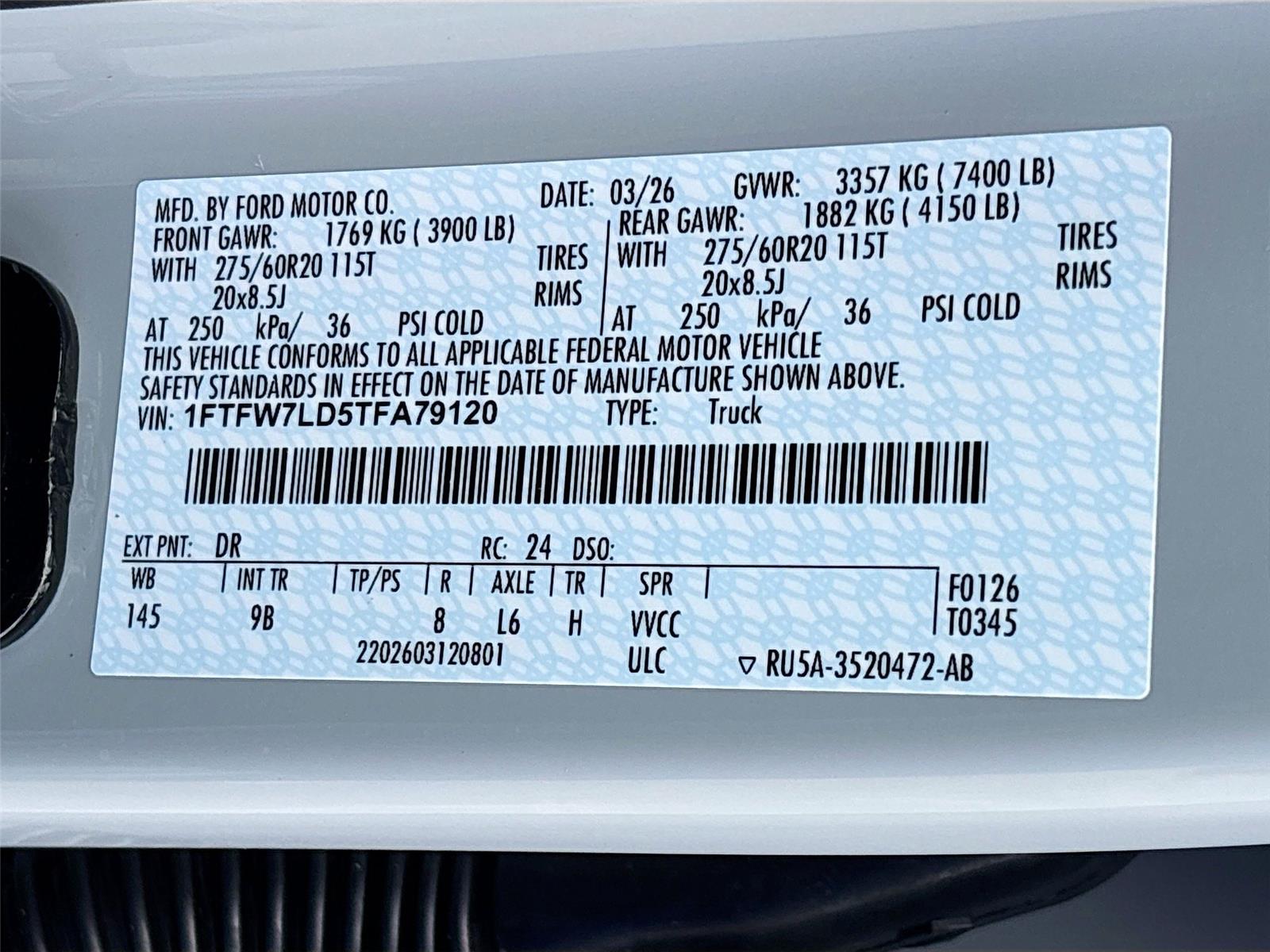 2026 Ford F-150 Platinum