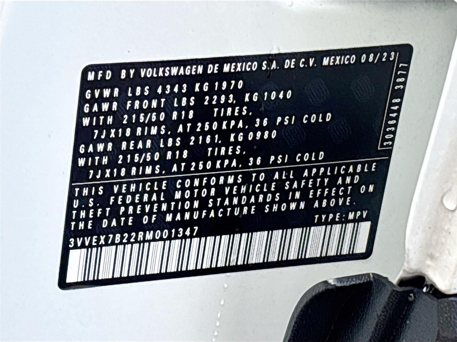 2024 Volkswagen Taos SE