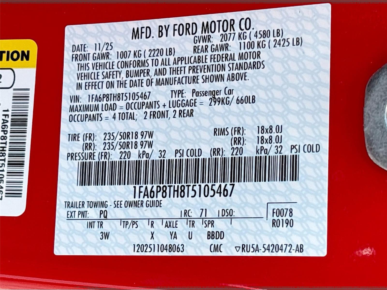 2026 Ford Mustang EcoBoost Premium