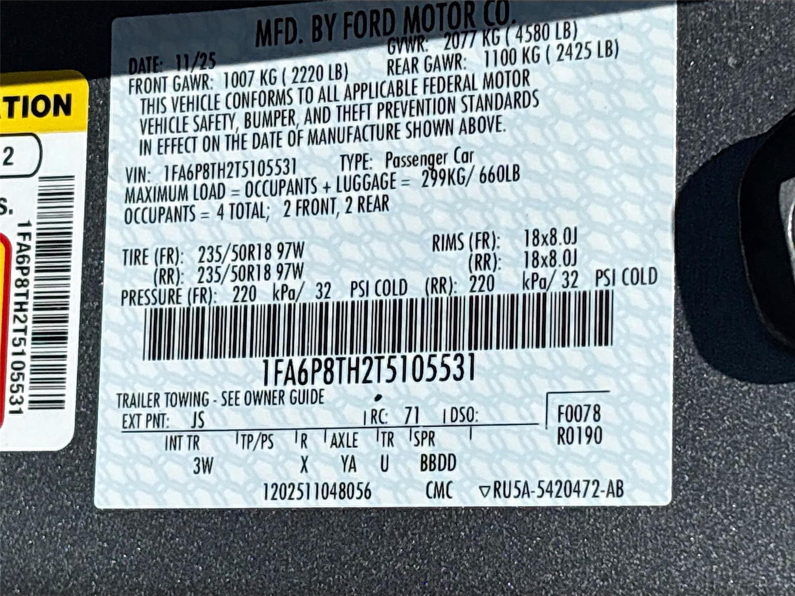 2026 Ford Mustang EcoBoost Premium