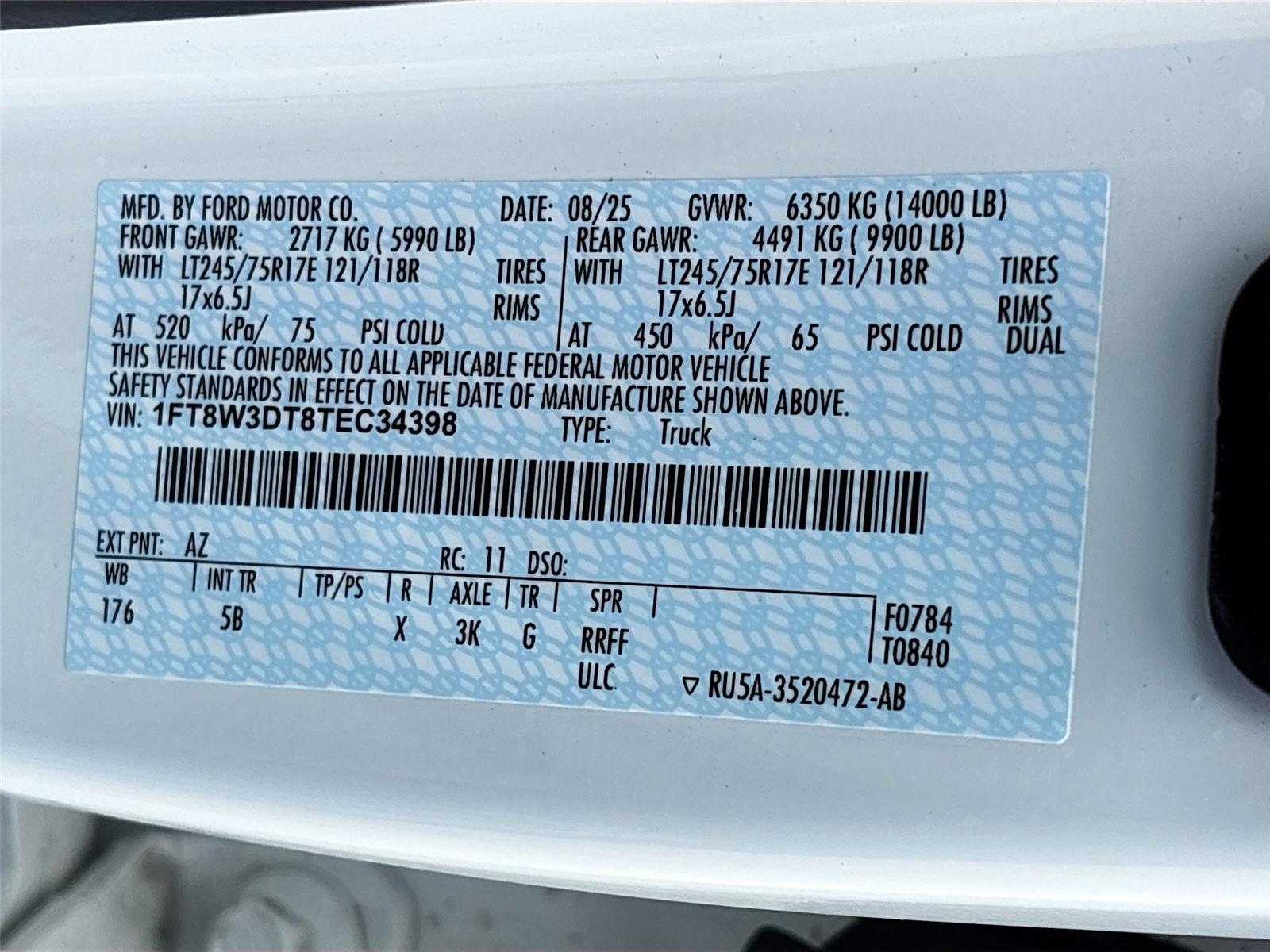 2026 Ford Super Duty F-350 DRW LARIAT