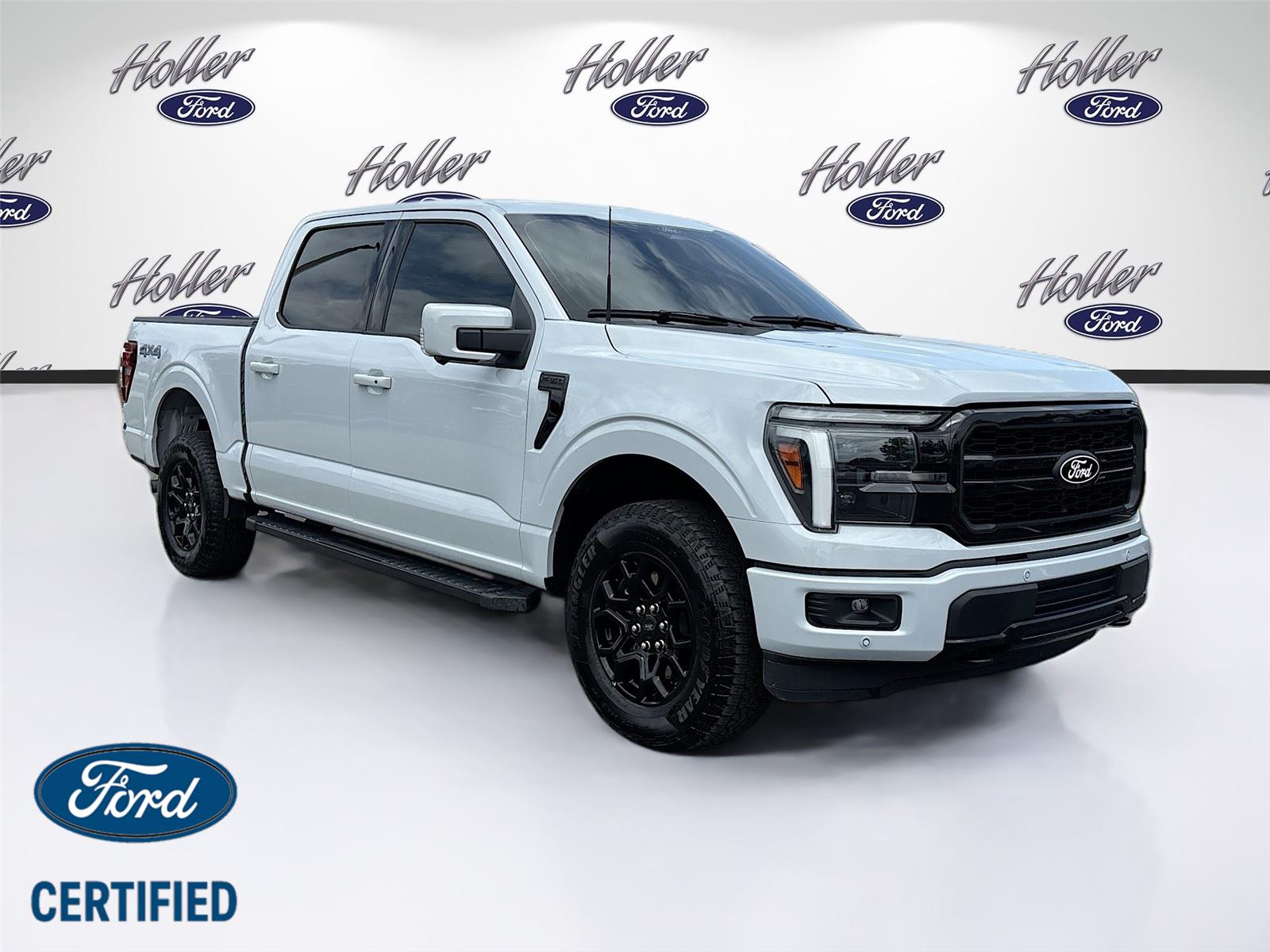 Space White Metallic 2025 Ford F-150 Pickup Truck Four-Wheel Drive Automatic