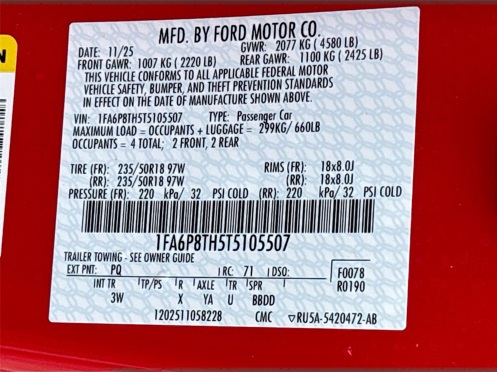 2026 Ford Mustang EcoBoost Premium