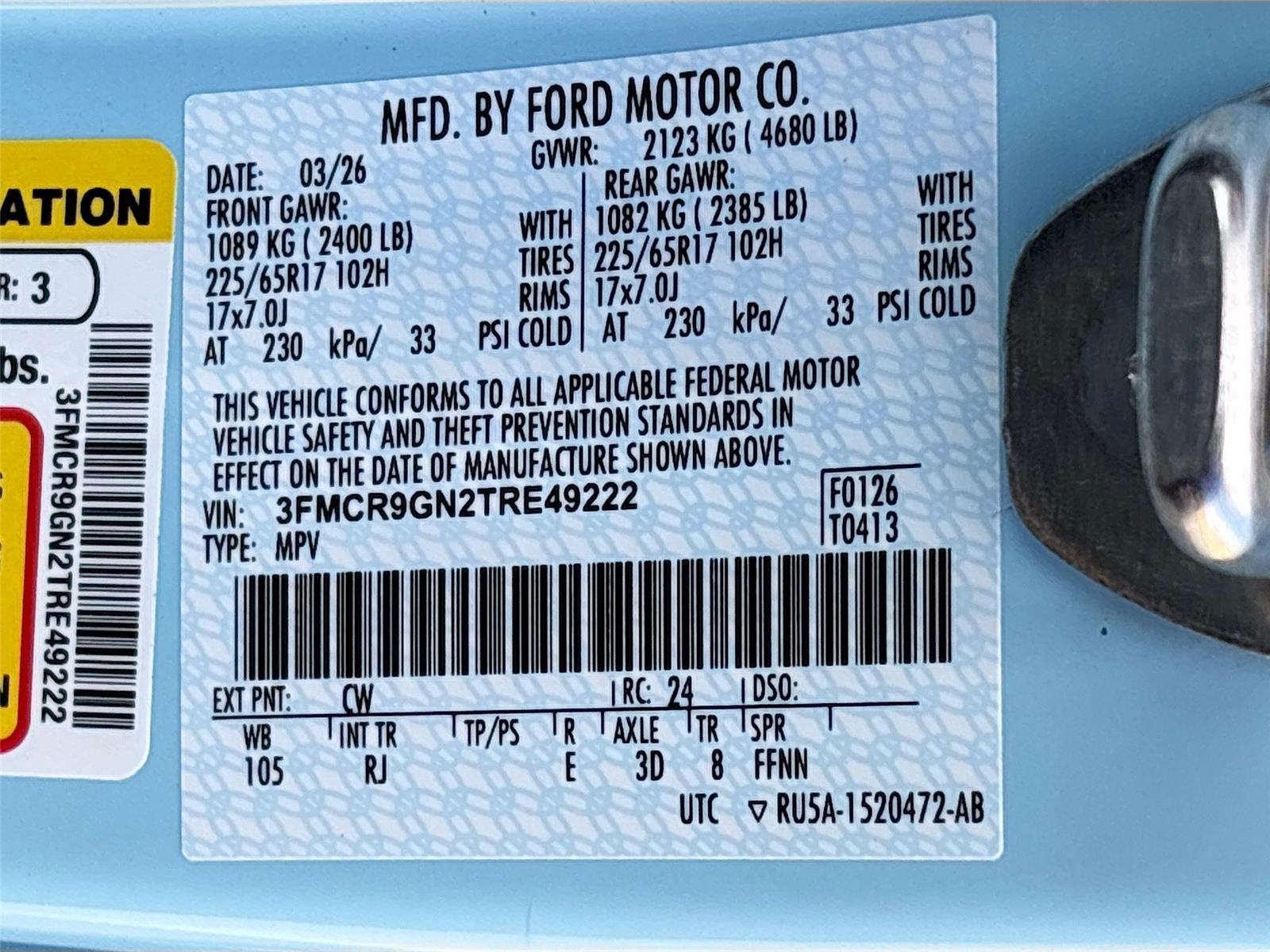 2026 Ford Bronco Sport Heritage