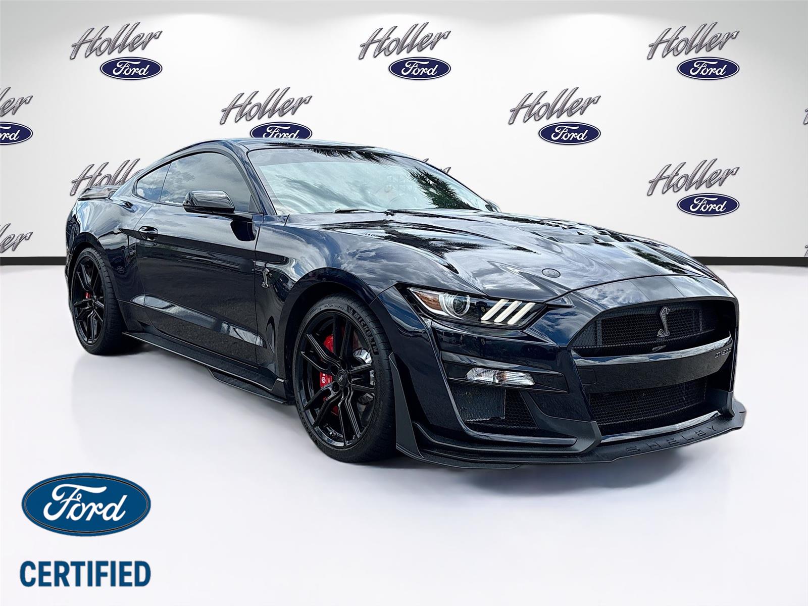 Antimatter Blue 2021 Ford Mustang Shelby GT500 Coupe Rear-Wheel Drive Automatic