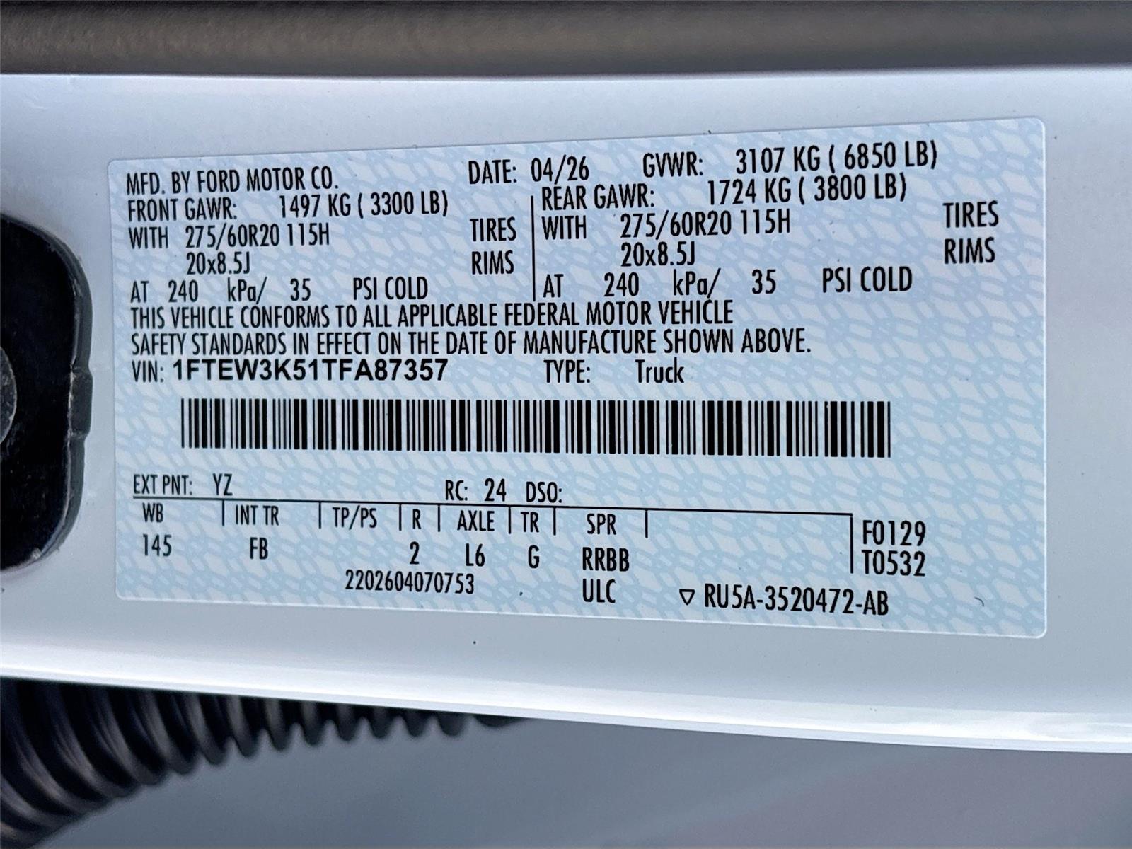 2026 Ford F-150 XLT