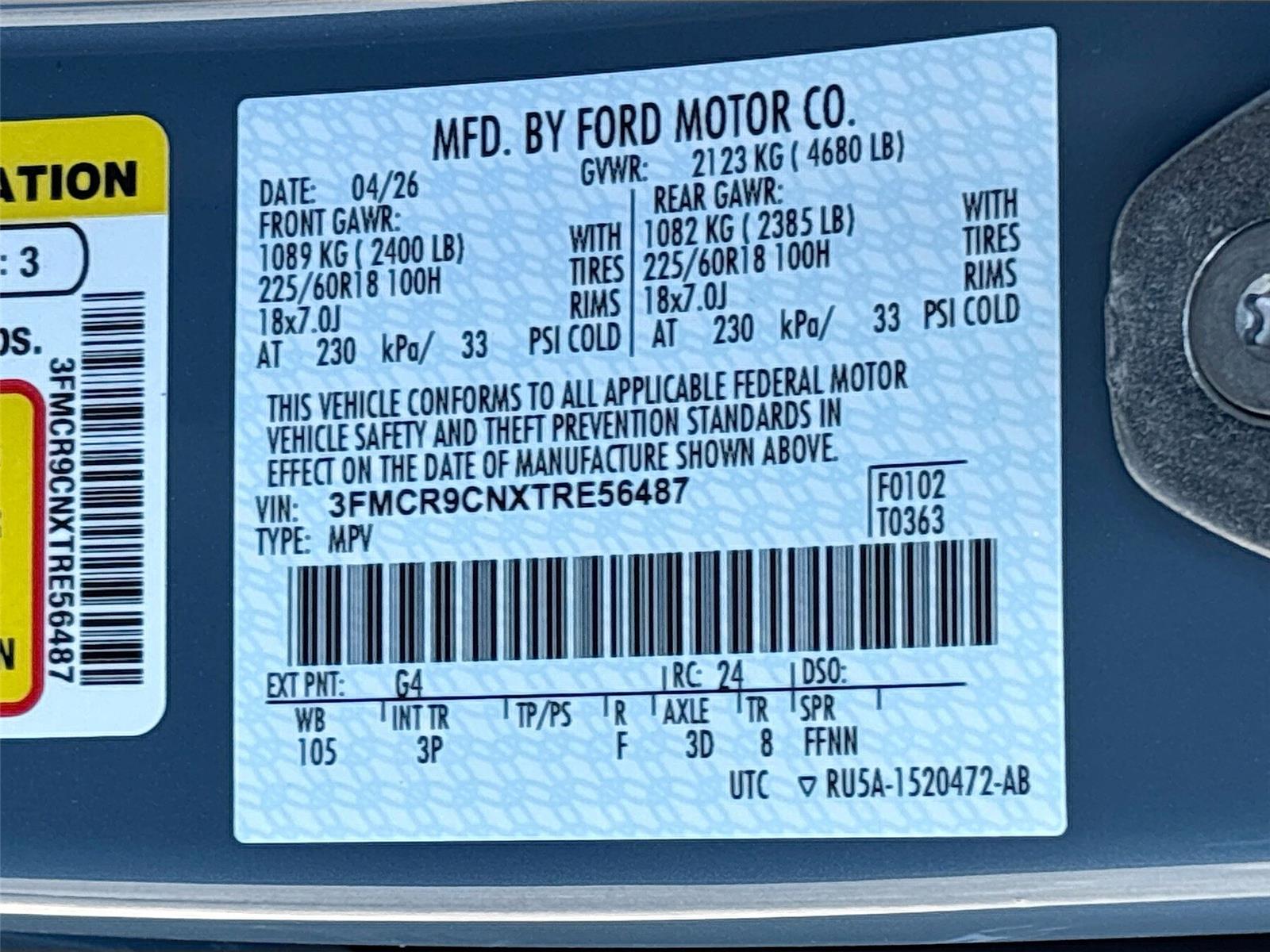 2026 Ford Bronco Sport Outer Banks