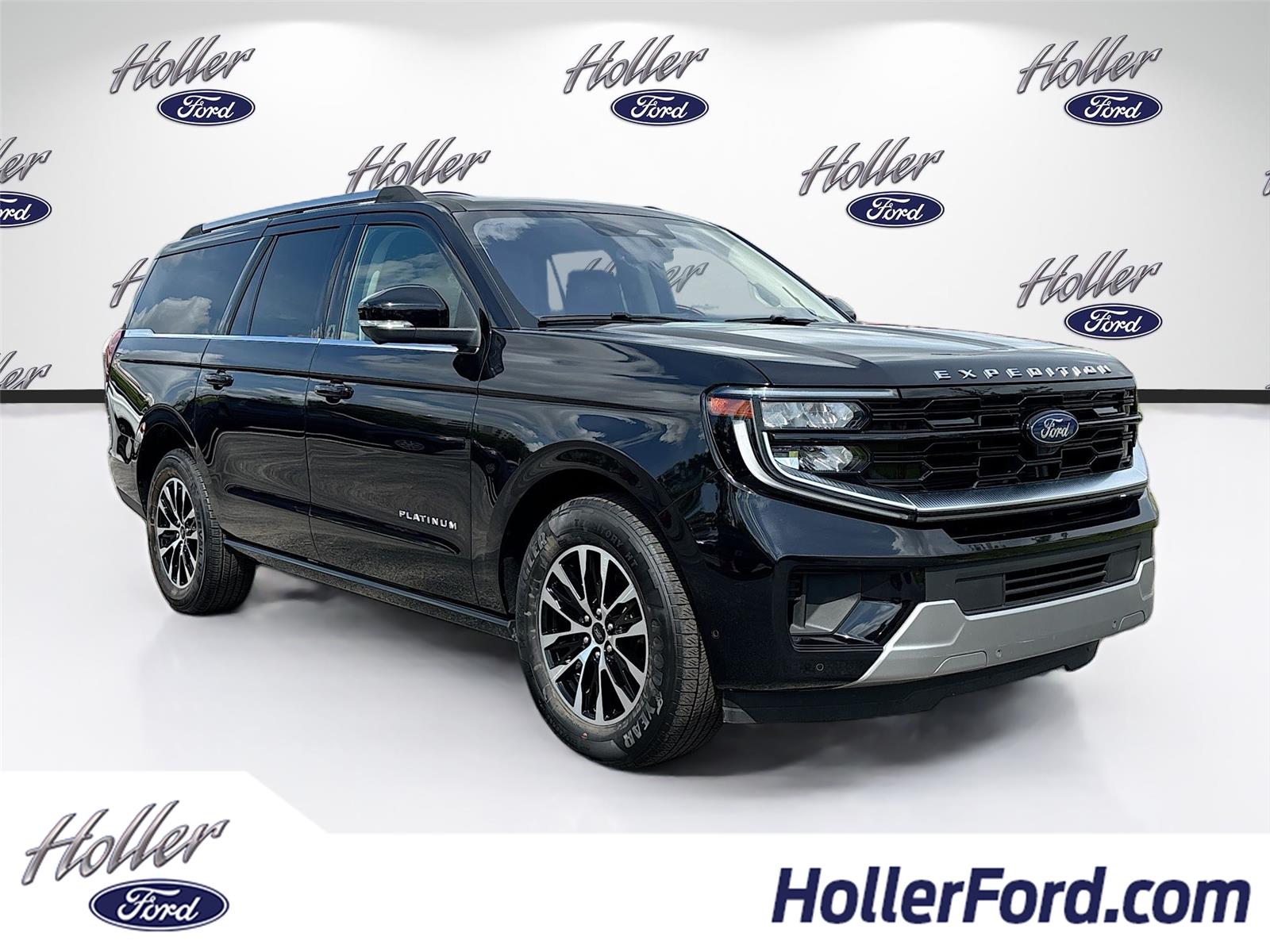 Agate Black 2025 Ford Expedition MAX Platinum 4WD SUV / Crossover Four-Wheel Drive Automatic
