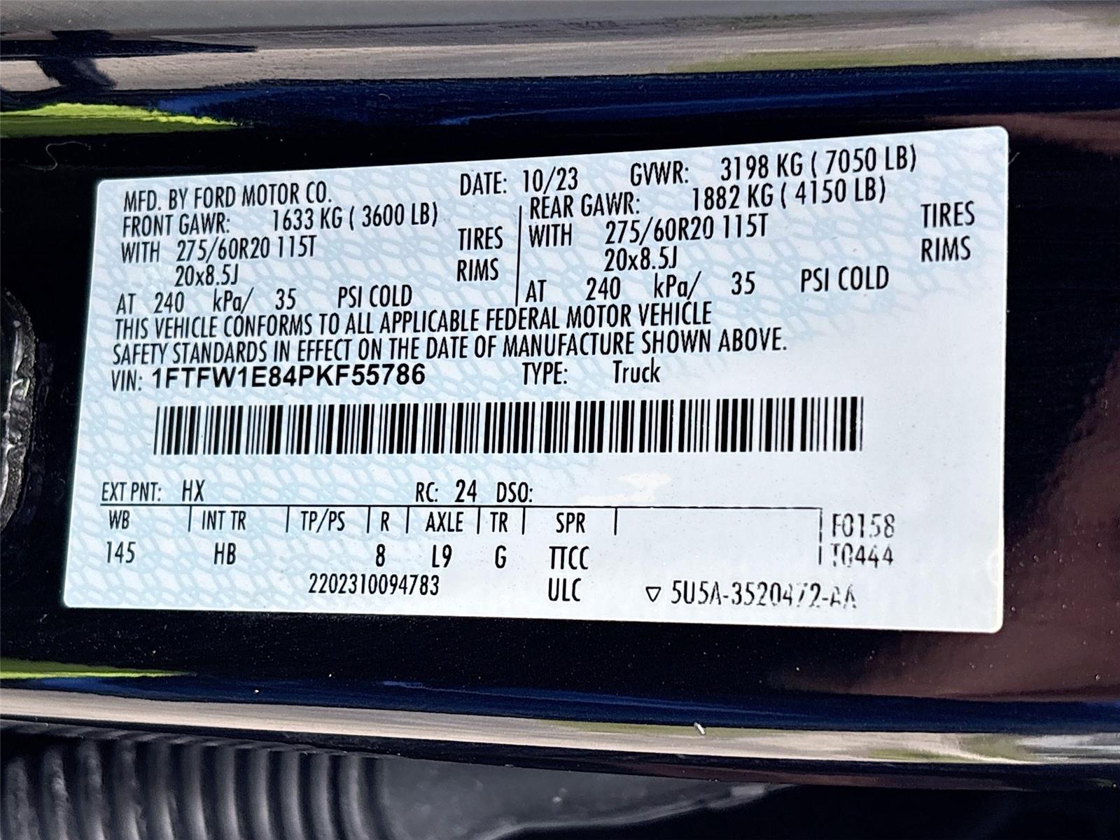 2023 Ford F-150 LARIAT