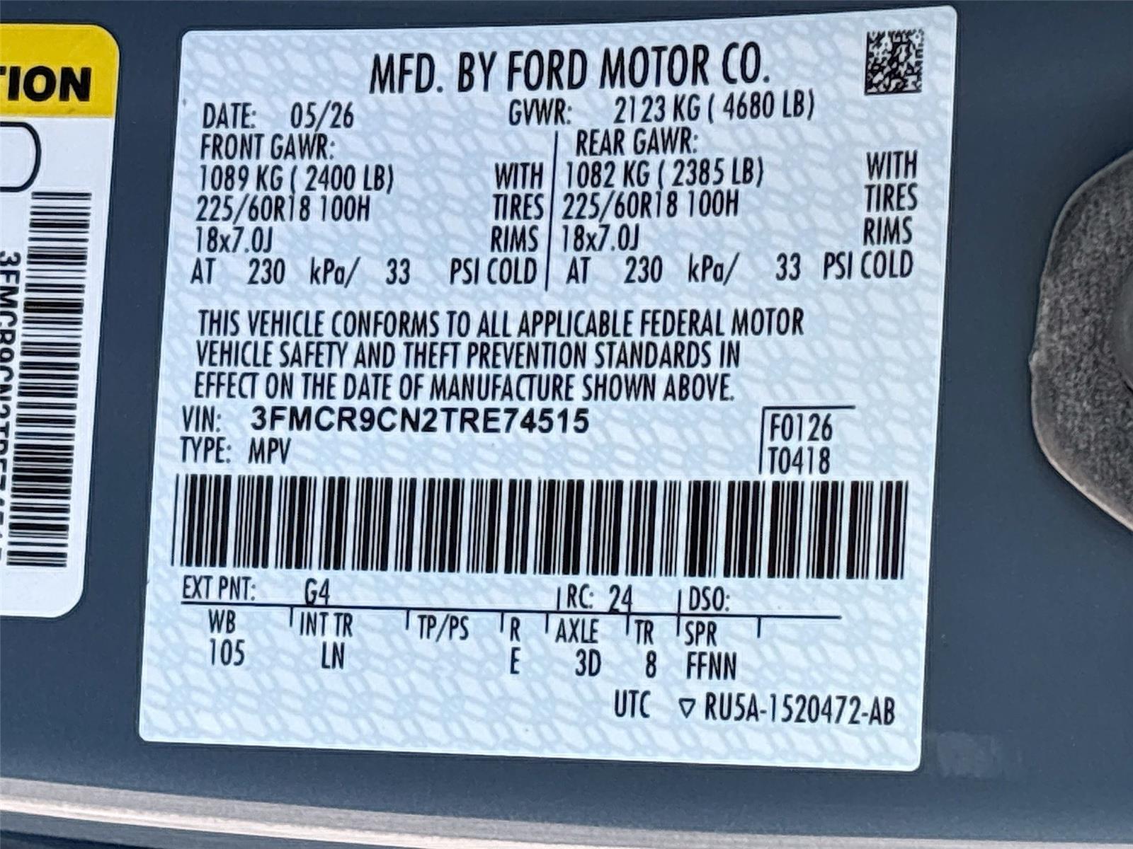 2026 Ford Bronco Sport Outer Banks