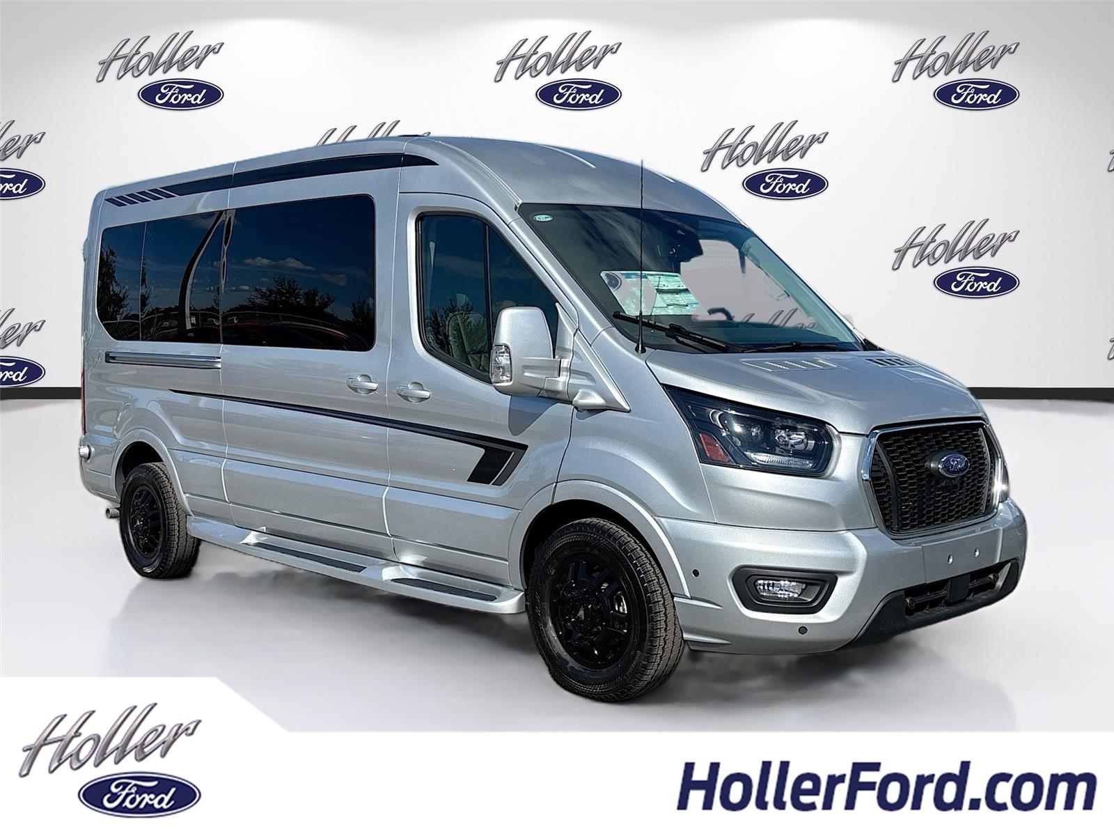 Ingot Silver Metallic 2025 Ford Transit Cargo Van All-Wheel Drive