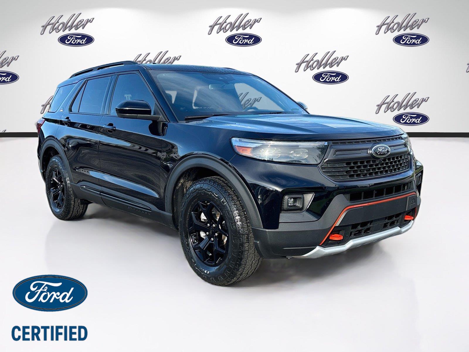 Agate Black Metallic 2023 Ford Explorer SUV / Crossover All-Wheel Drive Automatic