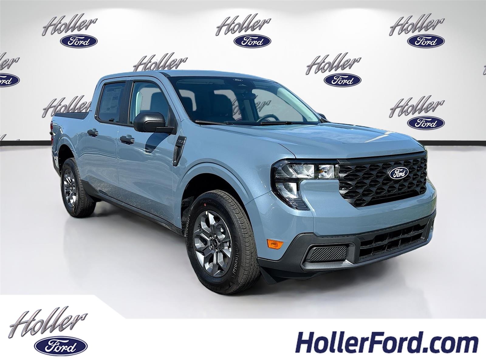 Blue (Azure Gray Metallic Tri-Coat) 2026 Ford Maverick Pickup Truck Front-Wheel Drive Continuously Variable Transmission