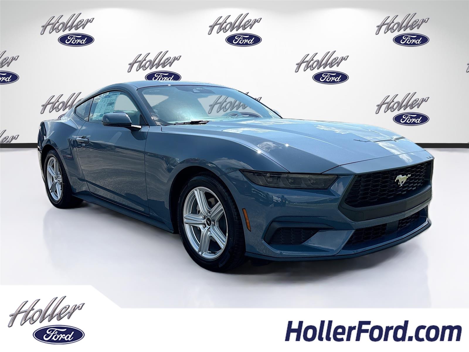 Vapor Blue 2026 Ford Mustang Coupe Rear-Wheel Drive Automatic