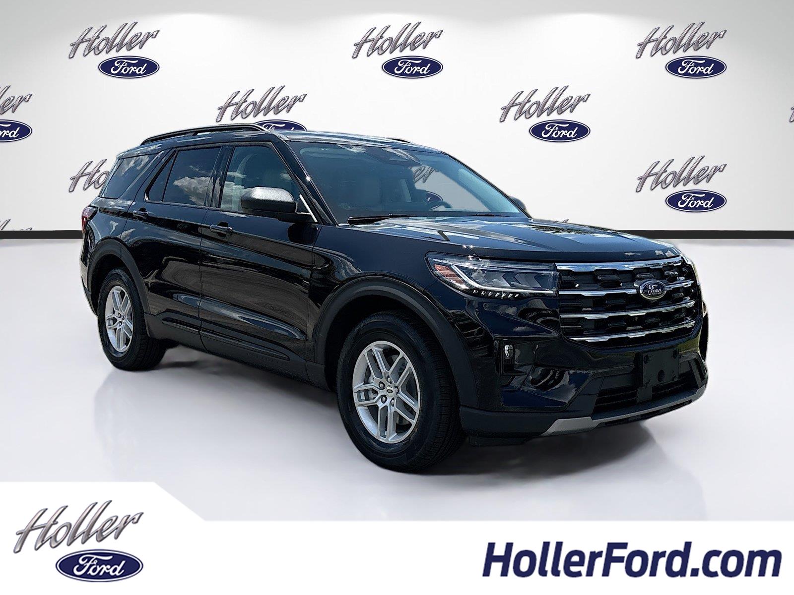 Agate Black Metallic 2026 Ford Explorer SUV / Crossover Rear-Wheel Drive Automatic