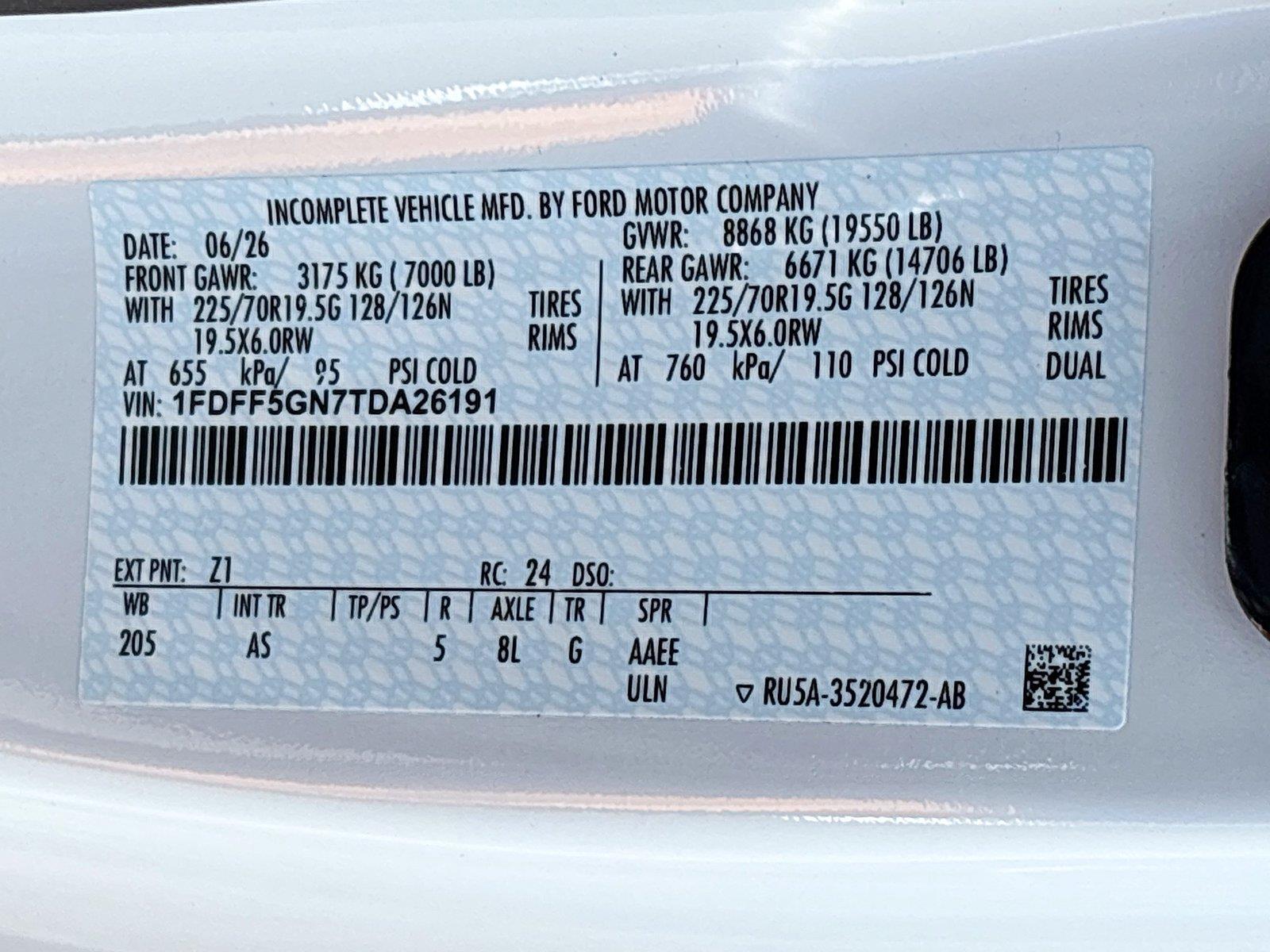 2026 Ford Super Duty F-550 DRW XL