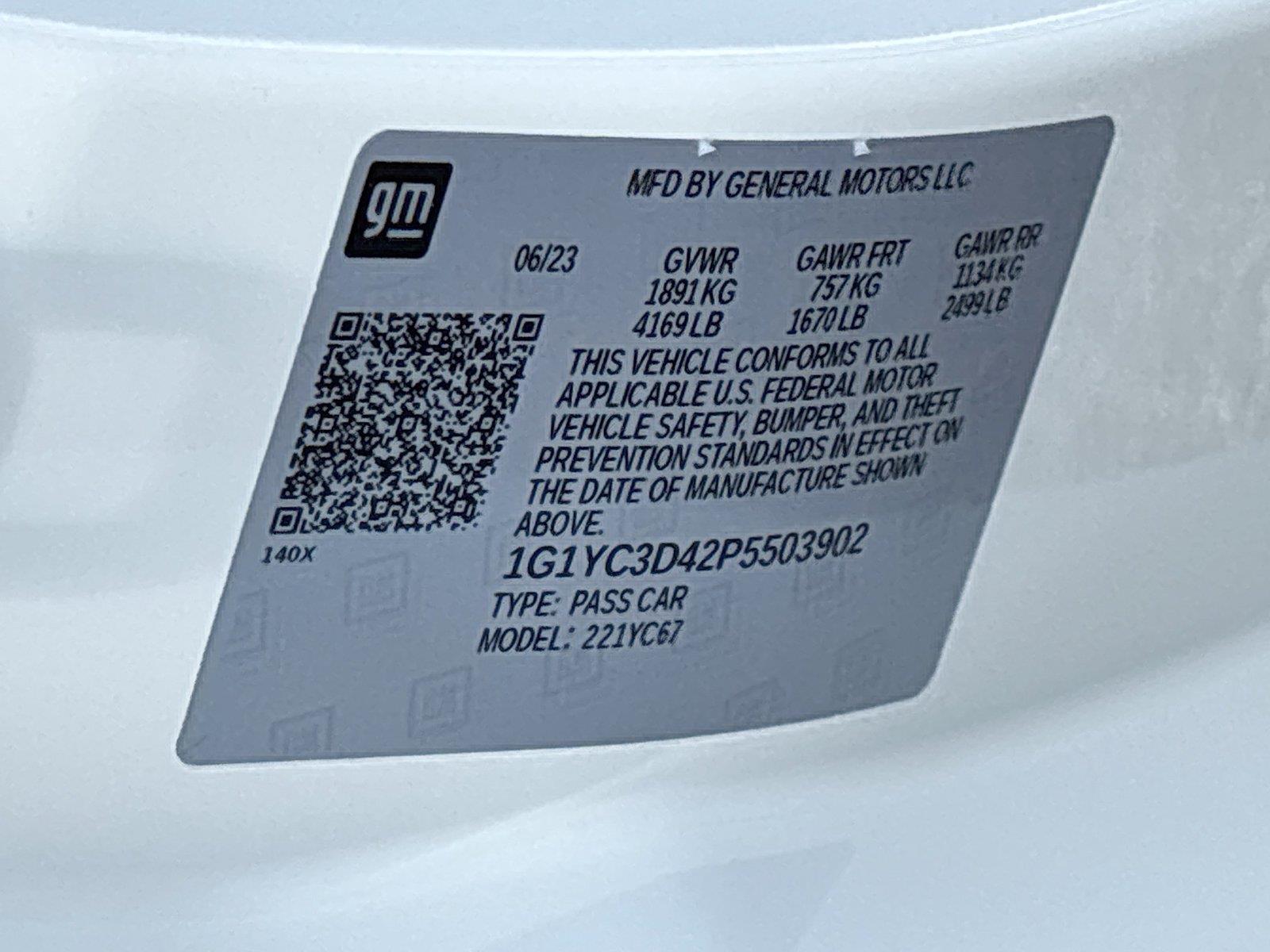 2023 Chevrolet Corvette 3LT