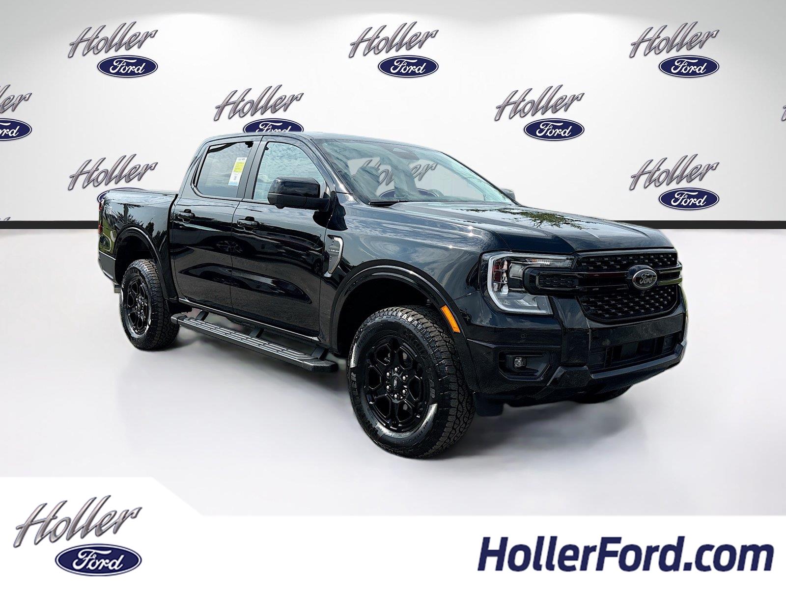 Shadow Black 2026 Ford Ranger Pickup Truck Four-Wheel Drive Automatic