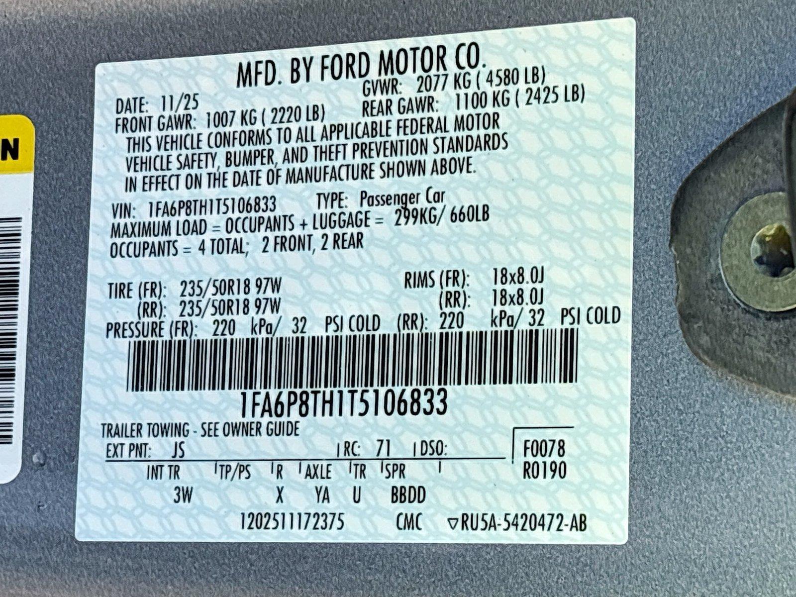 2026 Ford Mustang EcoBoost Premium