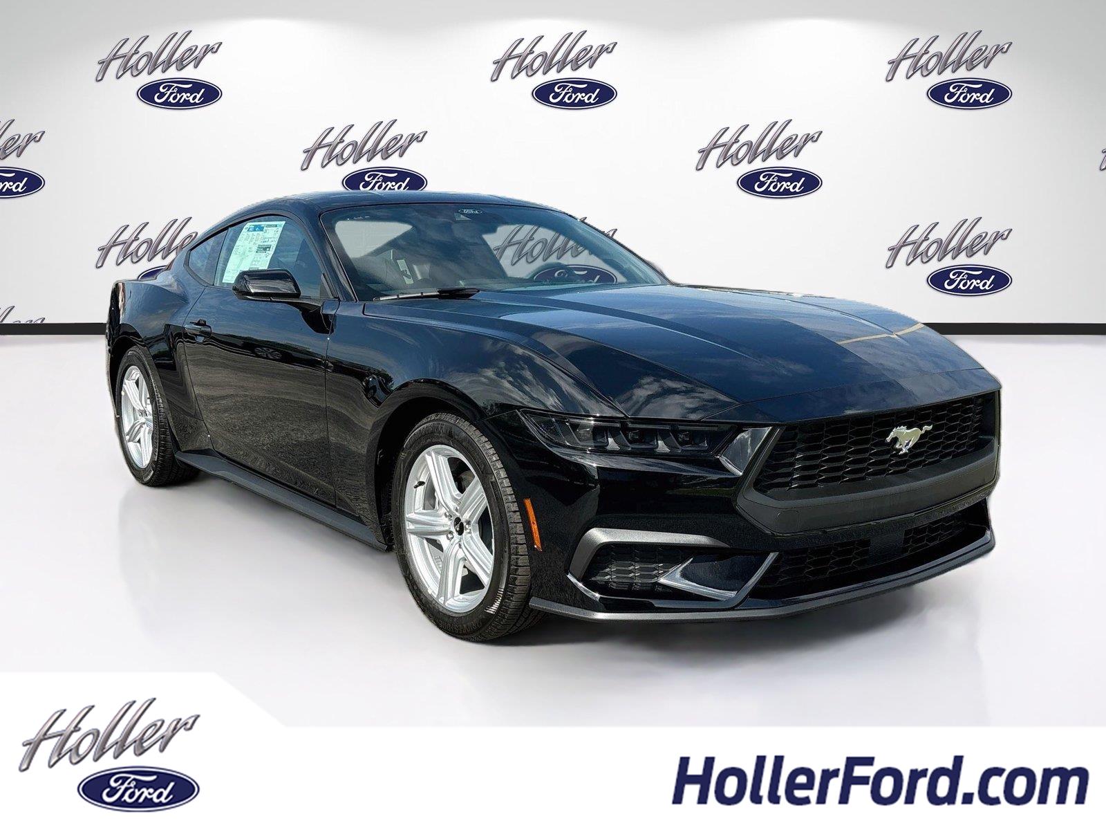Shadow Black 2026 Ford Mustang Coupe Rear-Wheel Drive Automatic