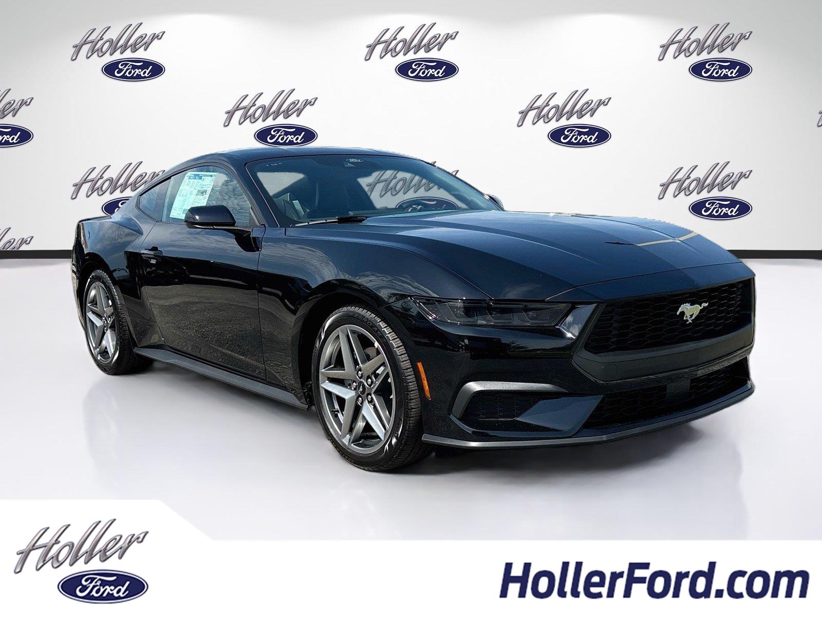 Shadow Black 2026 Ford Mustang Coupe Rear-Wheel Drive Automatic
