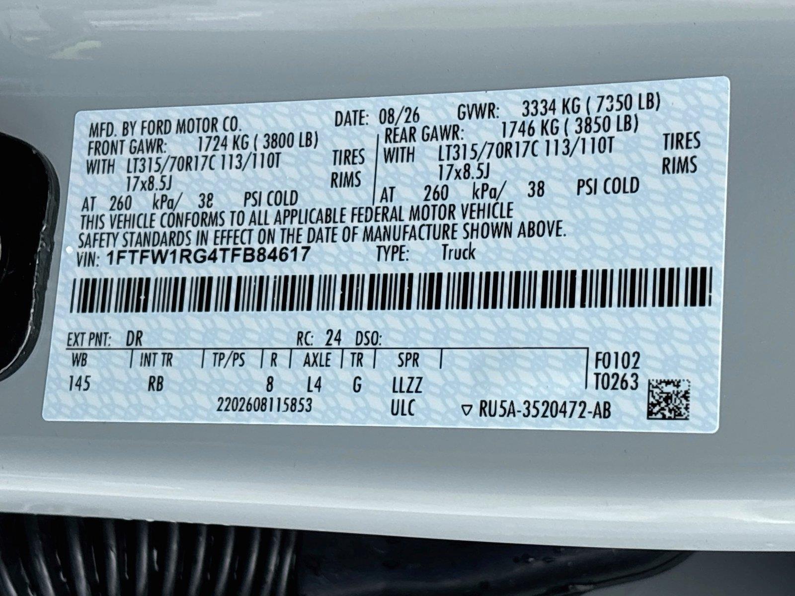 2026 Ford F-150 Raptor